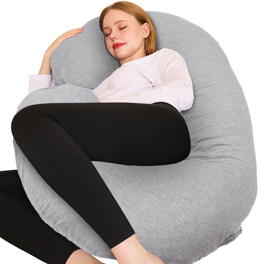 Chilling Home C Shaped Pregnancy Pillows, 55 Inch Maternity Pillow
