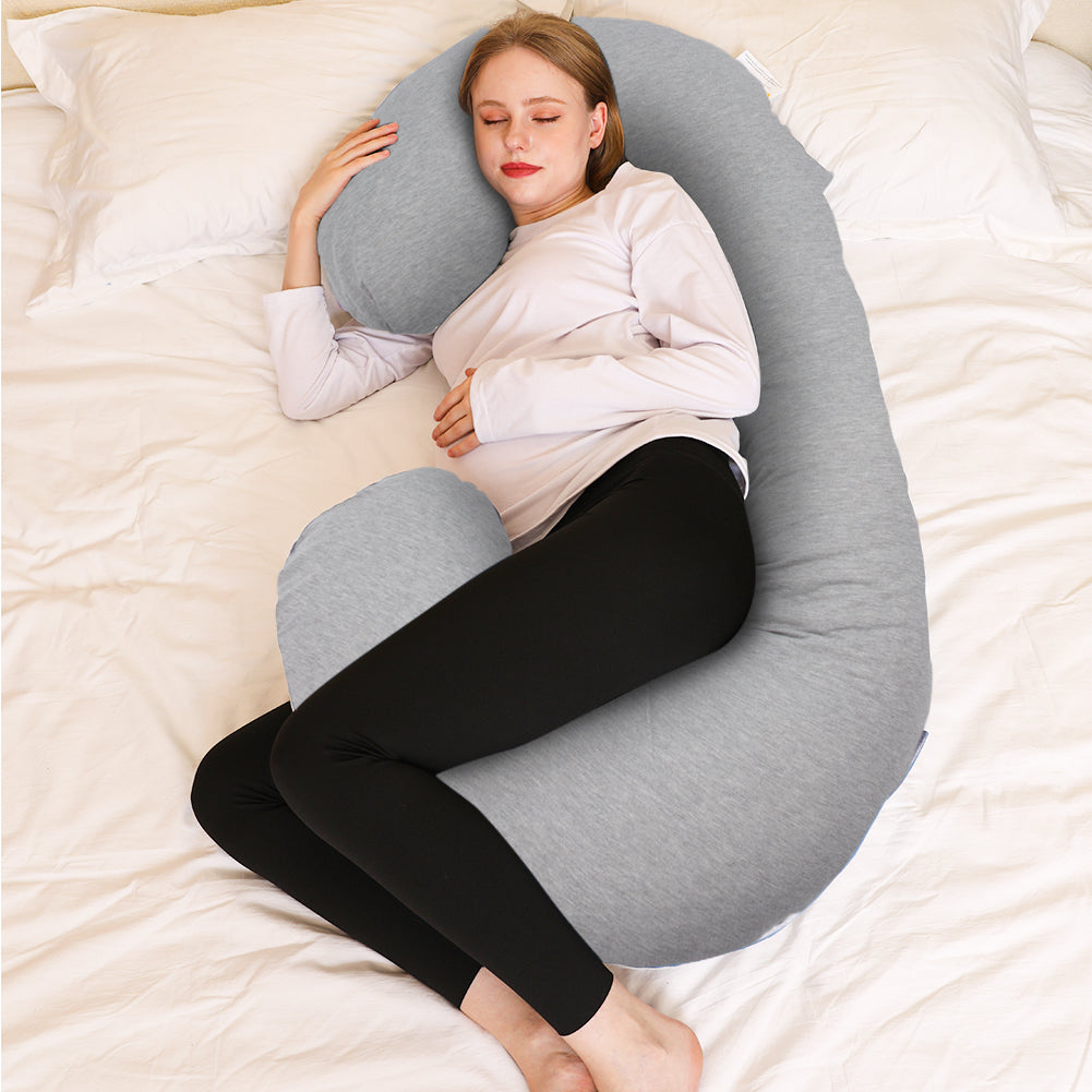 Chilling Home C Shaped Pregnancy Pillows, 55 Inch Maternity Pillow