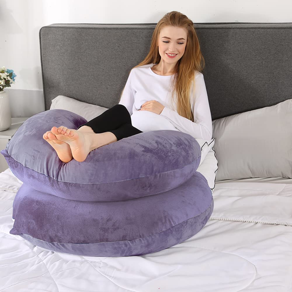 Chilling Home C Shaped Pregnancy Pillows, 55 Inch Maternity Pillow
