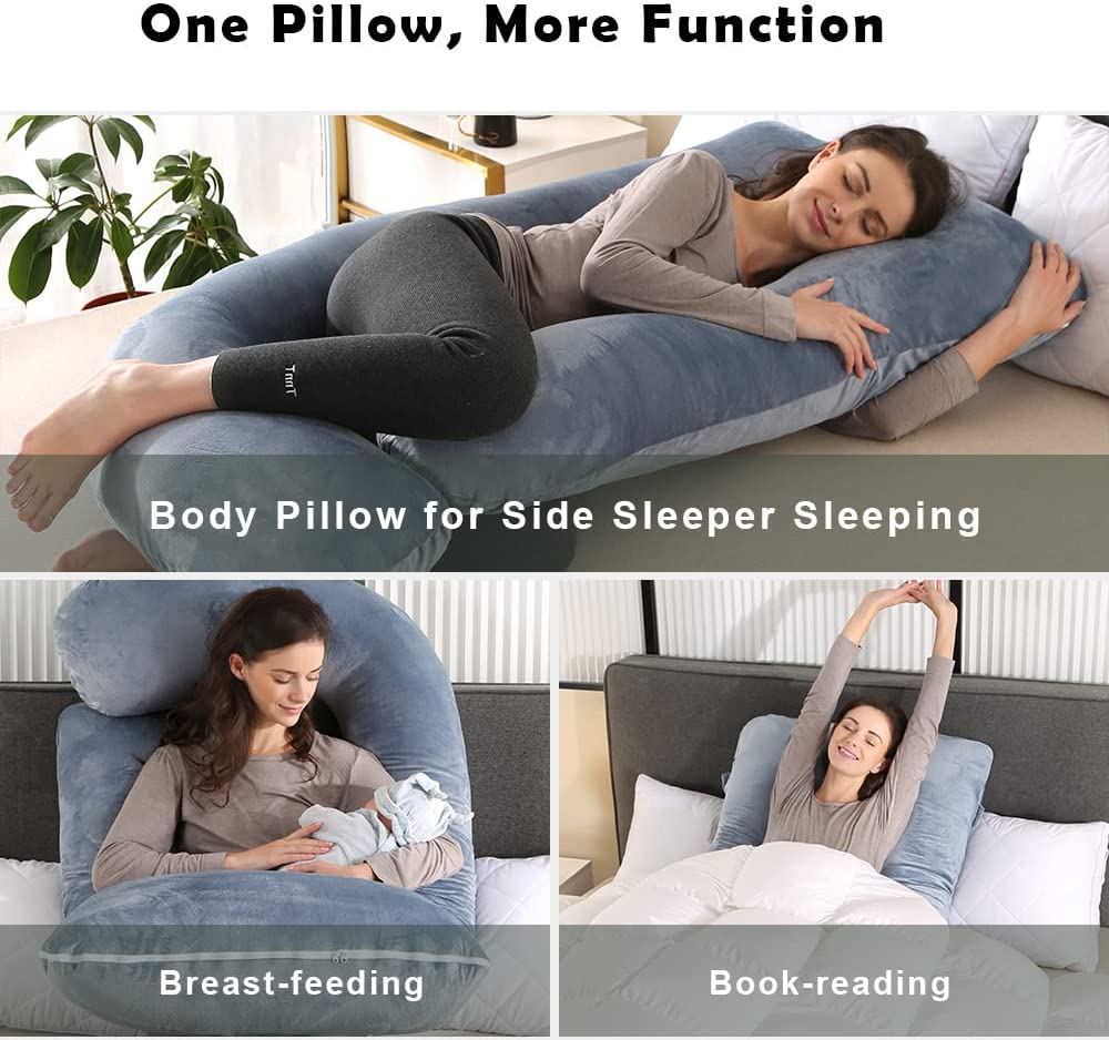 Chilling Home Pregnancy Pillows, 58inch U Shaped Maternity Pillow