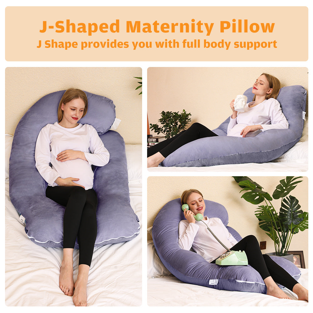 Chilling Home Pregnancy Pillows, 58inch U Shaped Maternity Pillow