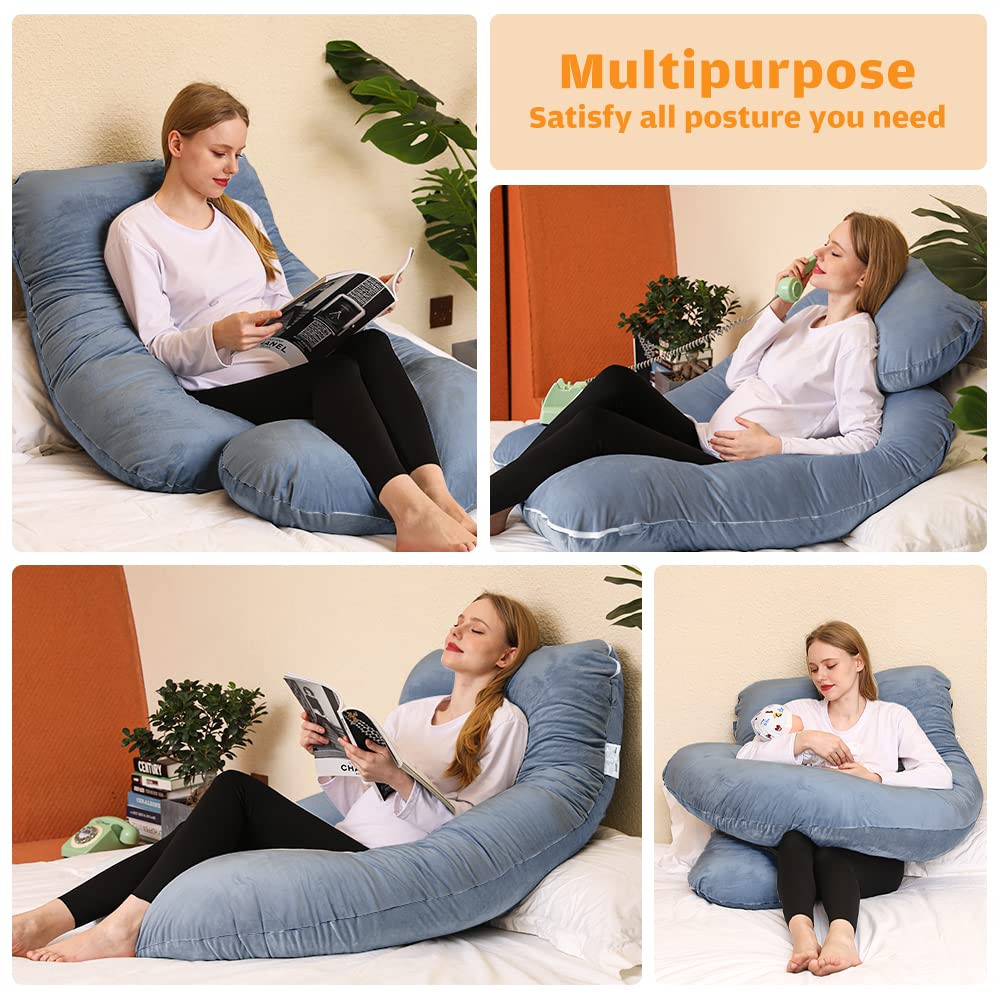 Chilling Home Pregnancy Pillows, 63inch U Shaped Maternity Pillow
