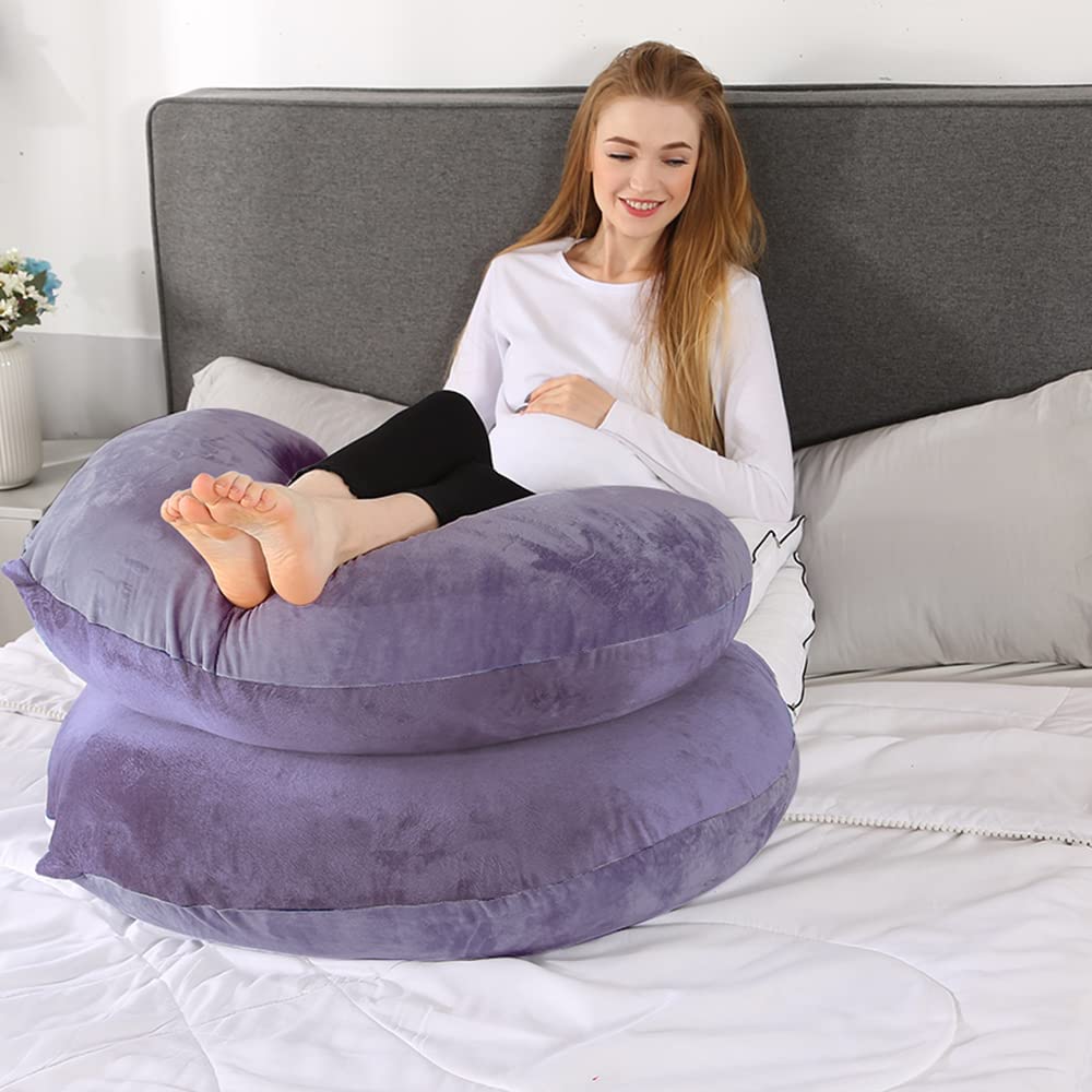  Chilling Home Pregnancy Pillows, U Shaped Full Body Maternity  Pillow 58 inch, Pregnant Women Must Haves Pregnancy Pillows for Sleeping  with Removable Cover : Baby