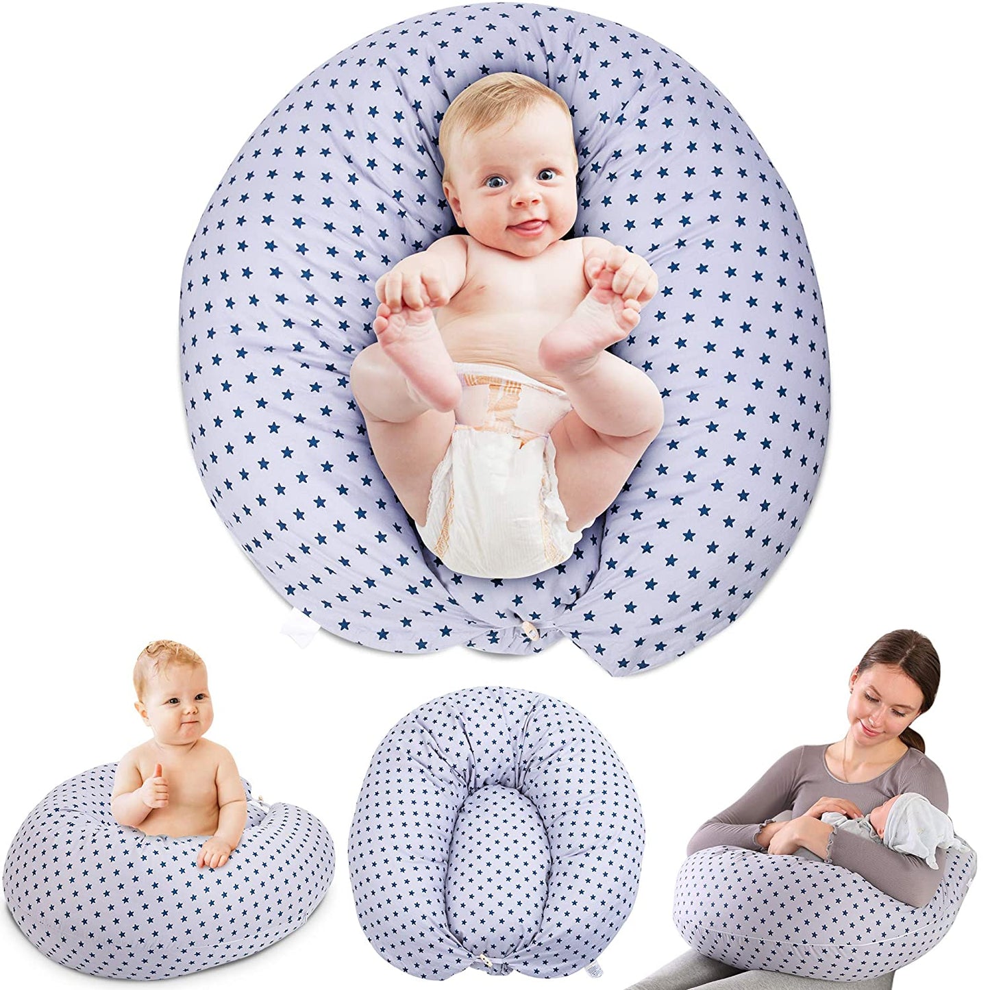 Chilling Home 2 in 1 Nursing Pillows for Breastfeeding & Pregnancy Pillows